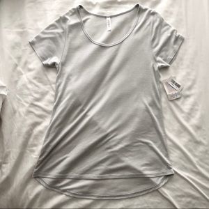 LulaRoe striped Classic T size S